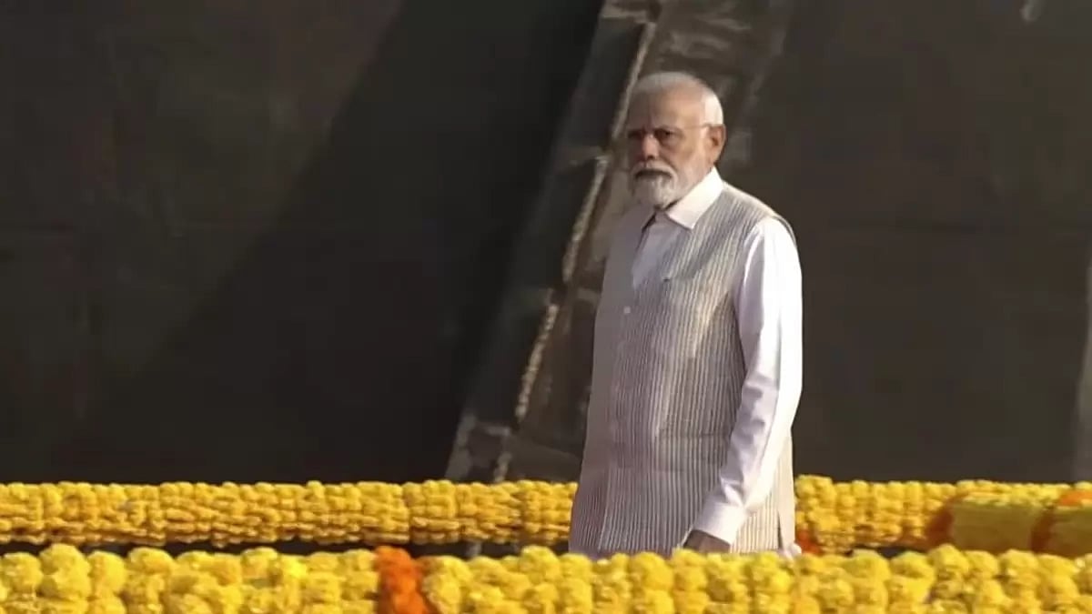 Prime Minister Narendra Modi paid tributes to Sardar Vallabhbhai Patel on his birth anniversary.