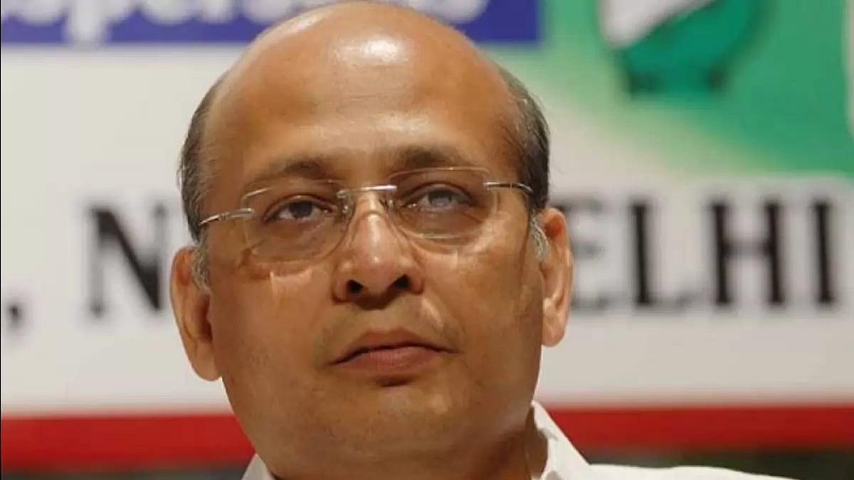 Congress leader Abhishek Singhvi