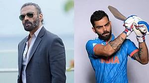 Suniel Shetty, Virat Kohli