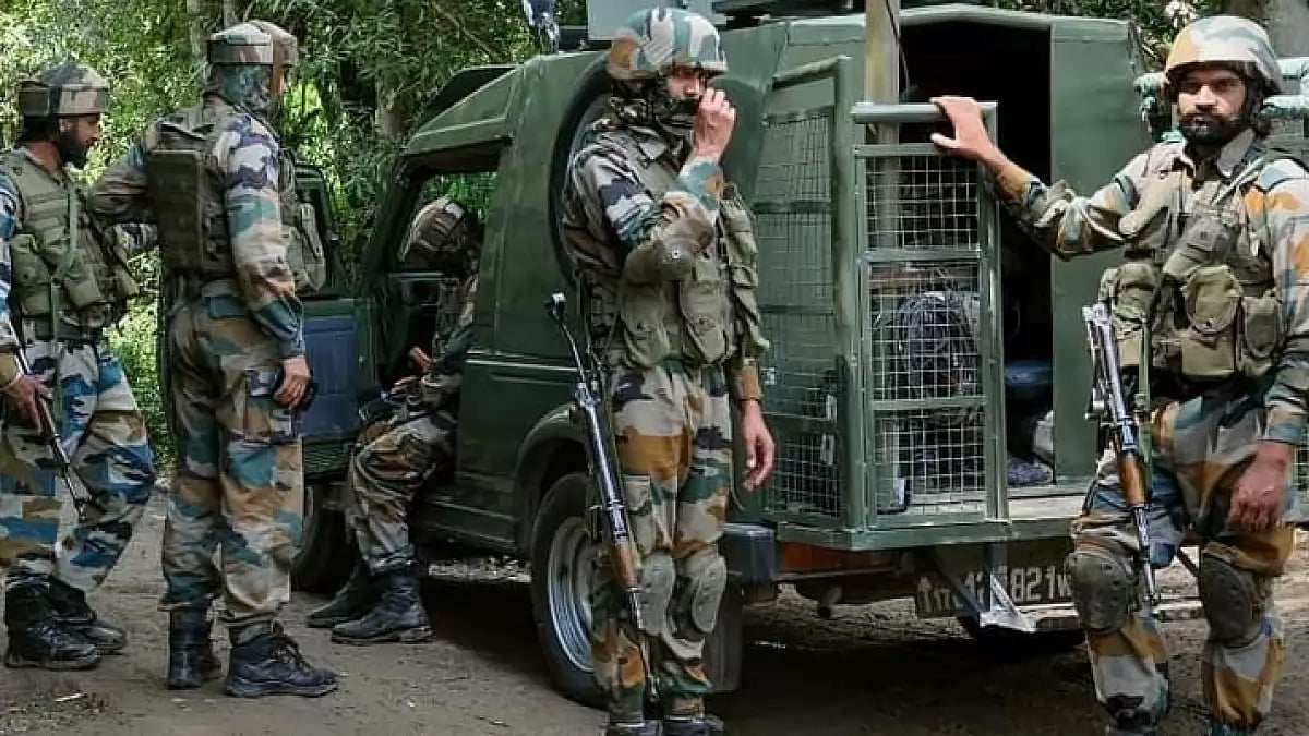 Security forces in Jammu and Kashmir