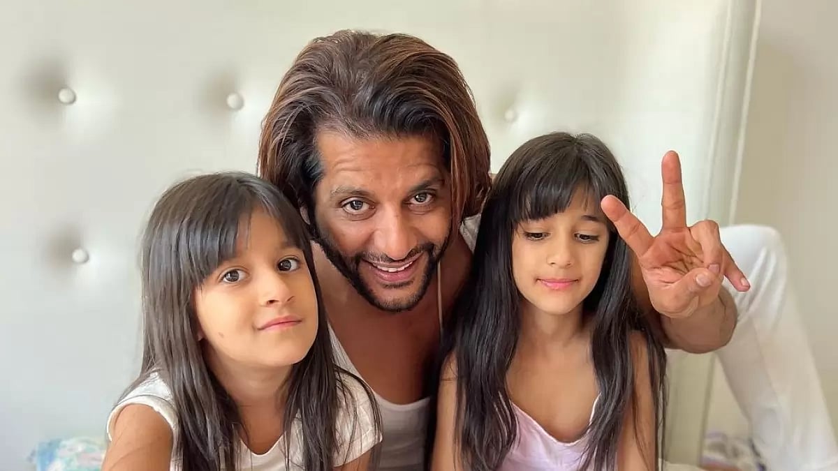 Karanvir Bohra with kids,