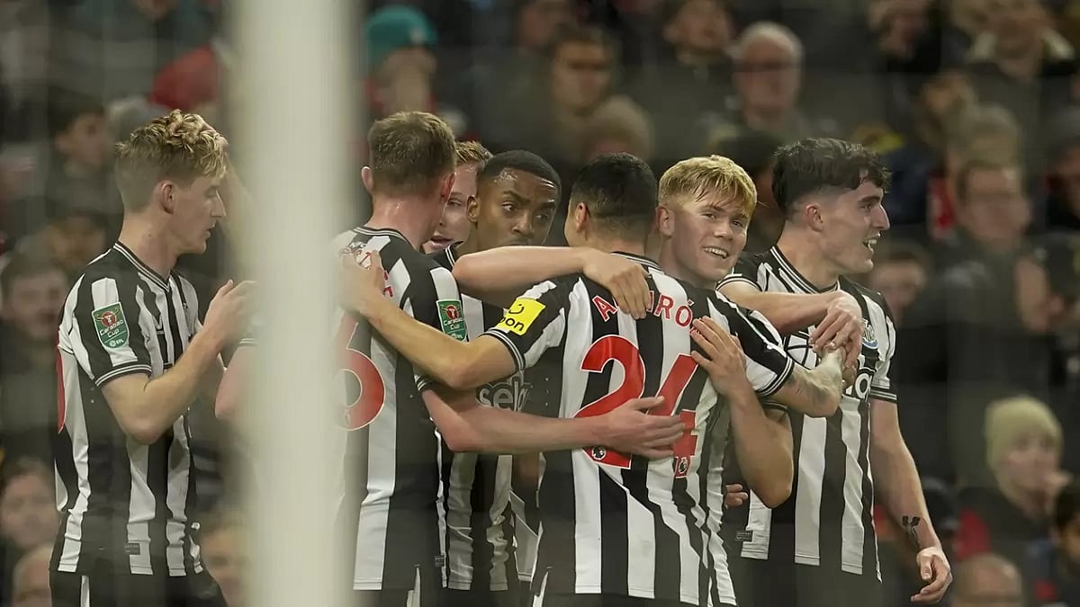 English League Cup 2023-24: Manchester United vs Newcastle United - null