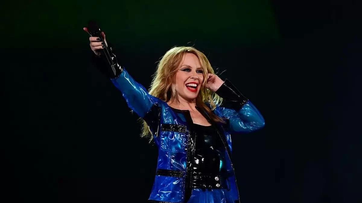 Singer Kylie Minogue