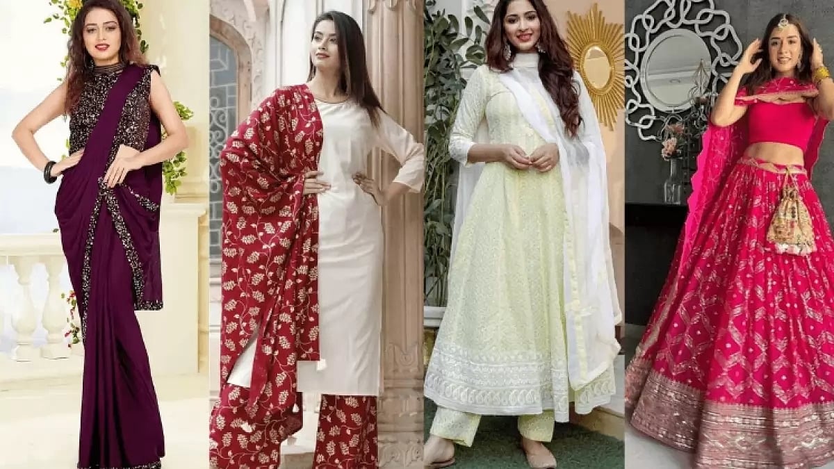 Diwali Delight: Shop The Best Ethnic Ensembles For An Elegant Look!