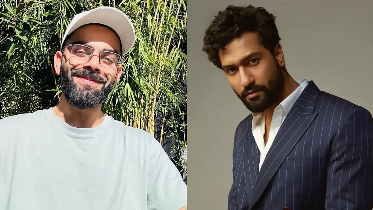 Virat Kohli and Vicky Kaushal