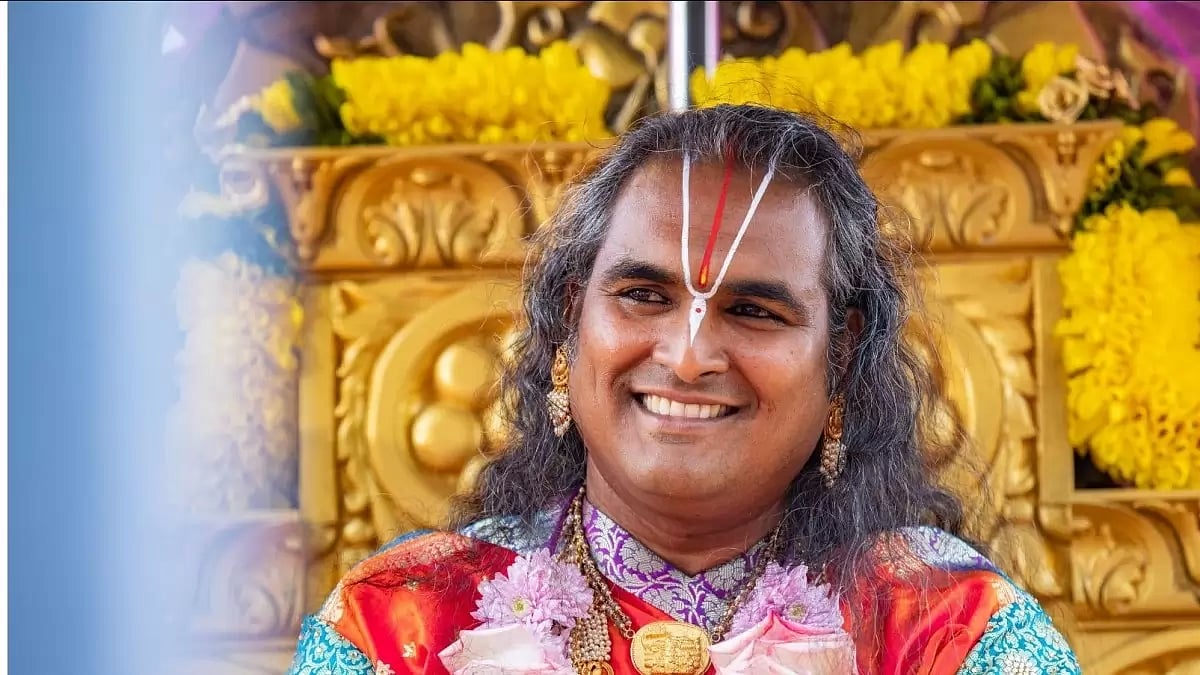 Vishwananda at one of Bhakti Marga’s events