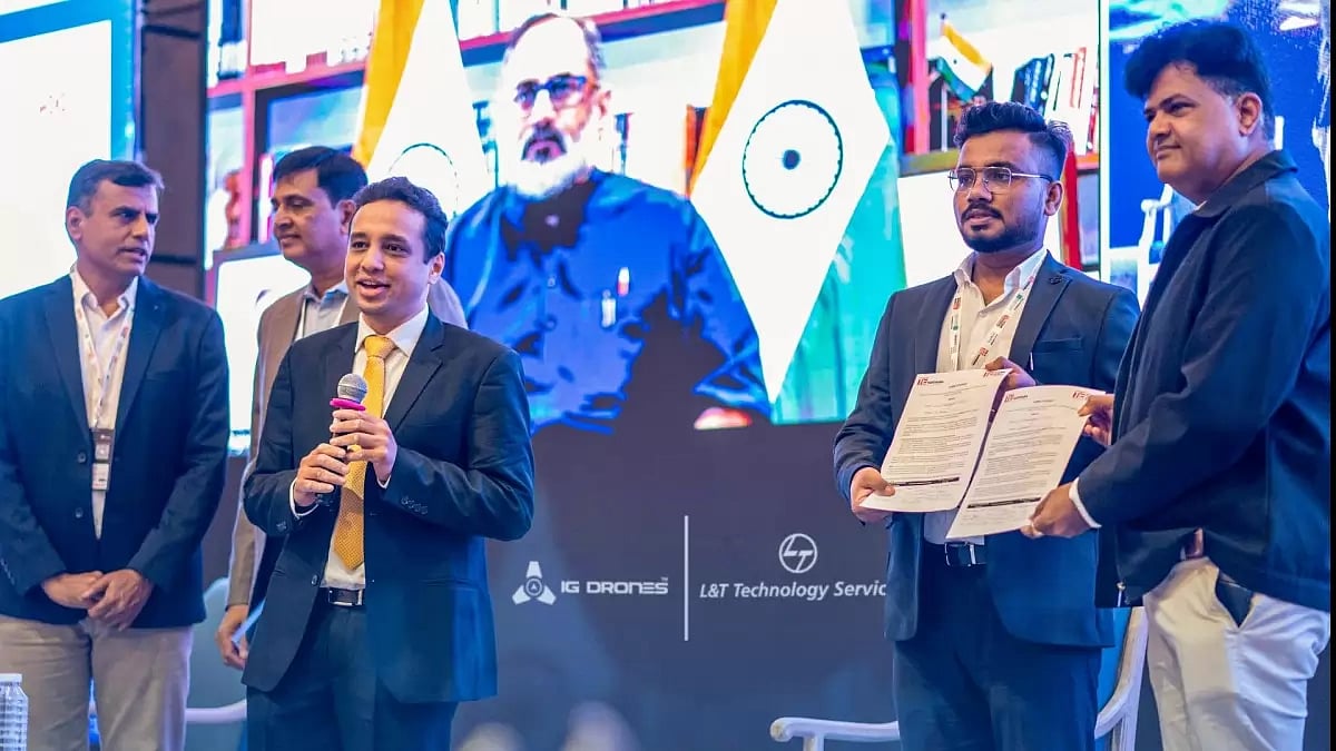  IG Drones and L&T Technologies Join Hands at TiECON Vadodara