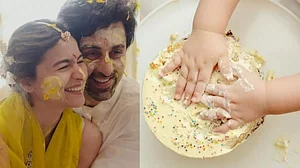 Alia Bhatt, Ranbir Kapoor, Raha