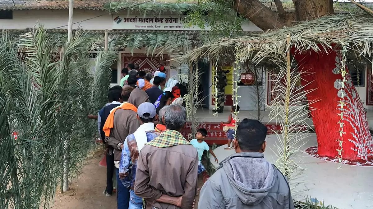 Chhattisgarh polls: 1st phase of voting