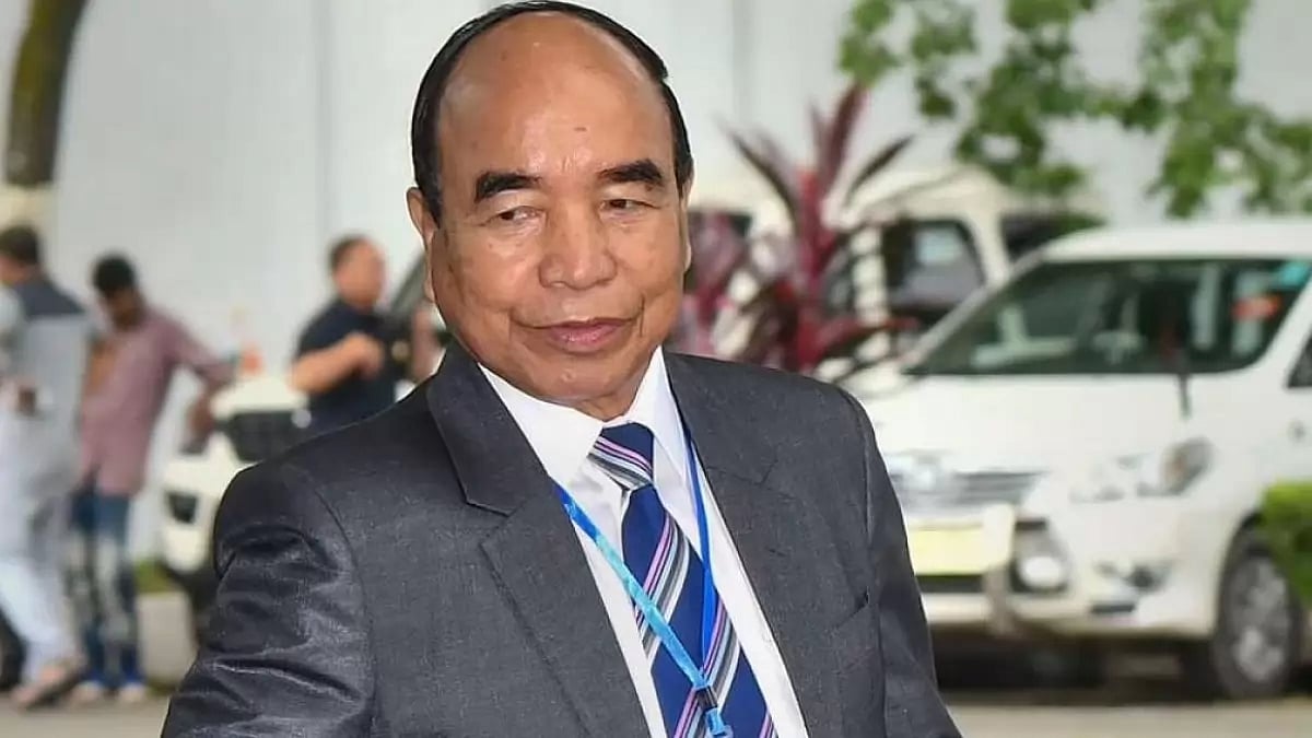 Chief Minister of Mizoram, Zoramthanga. 