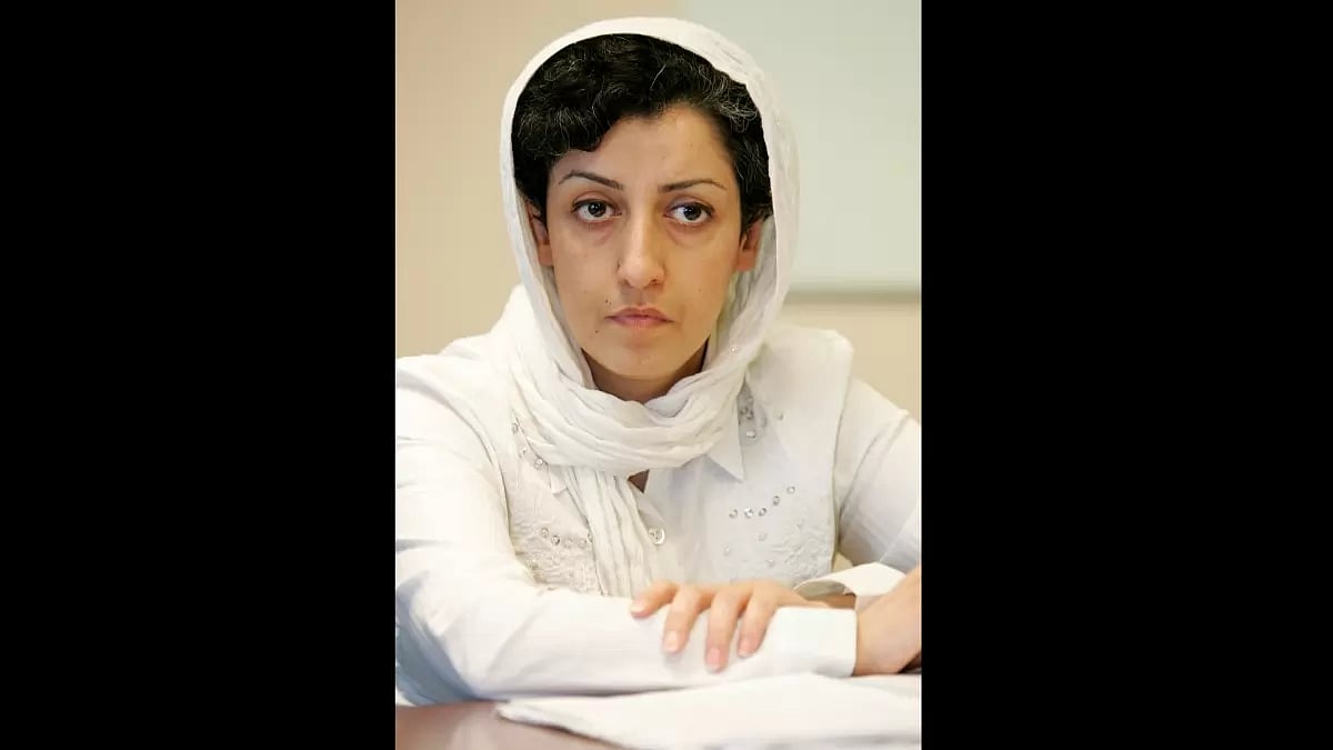 Iranian activist Narges Mohammadi, also a Nobel Peace Prize laureate 