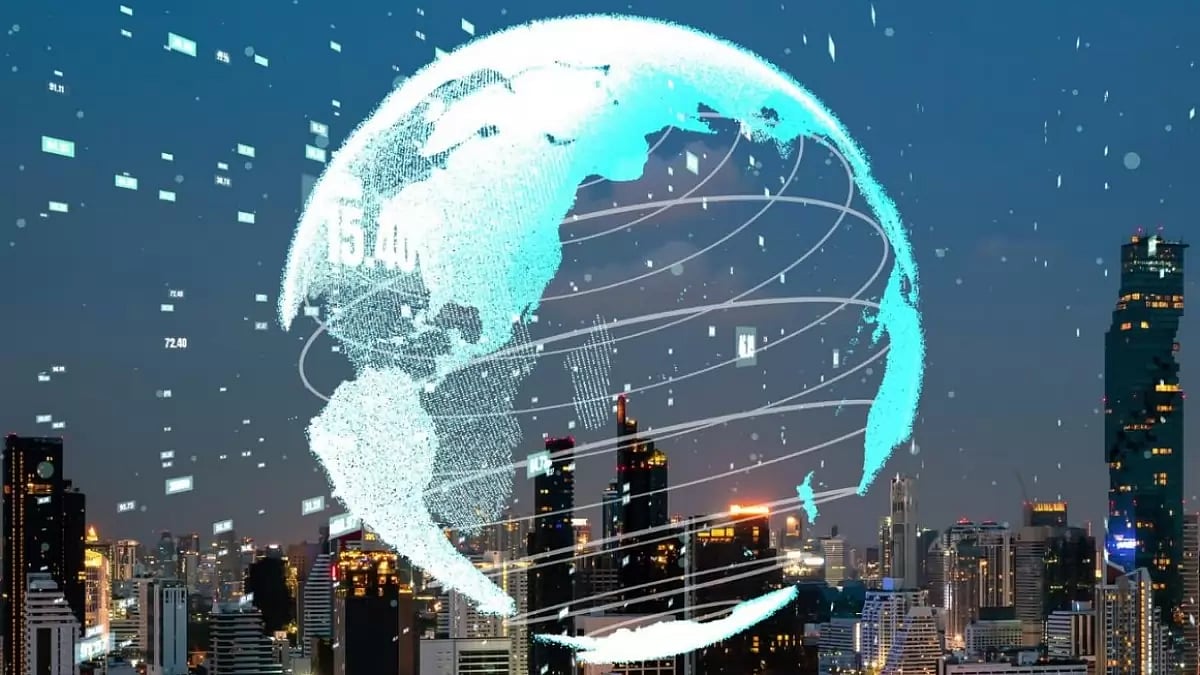 Global Connection Internet Network Alteration- Smart City