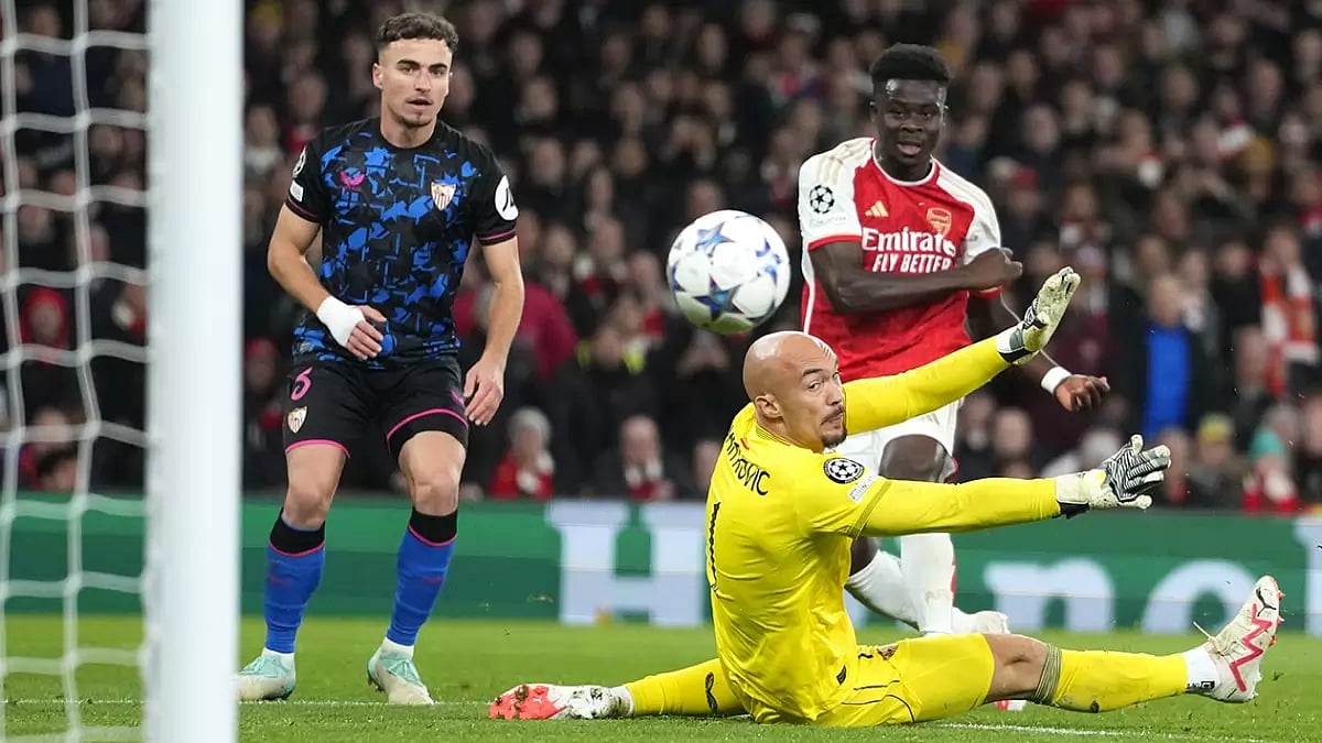 UEFA Champions League 2023-24: Arsenal vs Sevilla