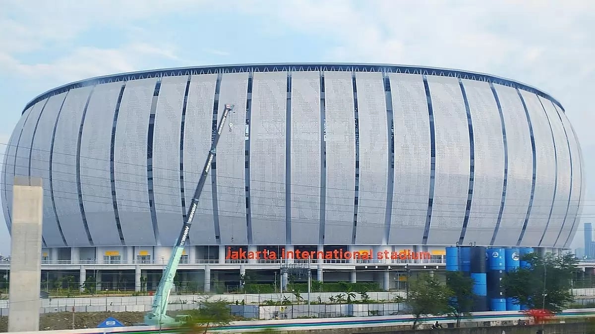 The Jakarta International Stadium - a FIFA U17 World Cup site.