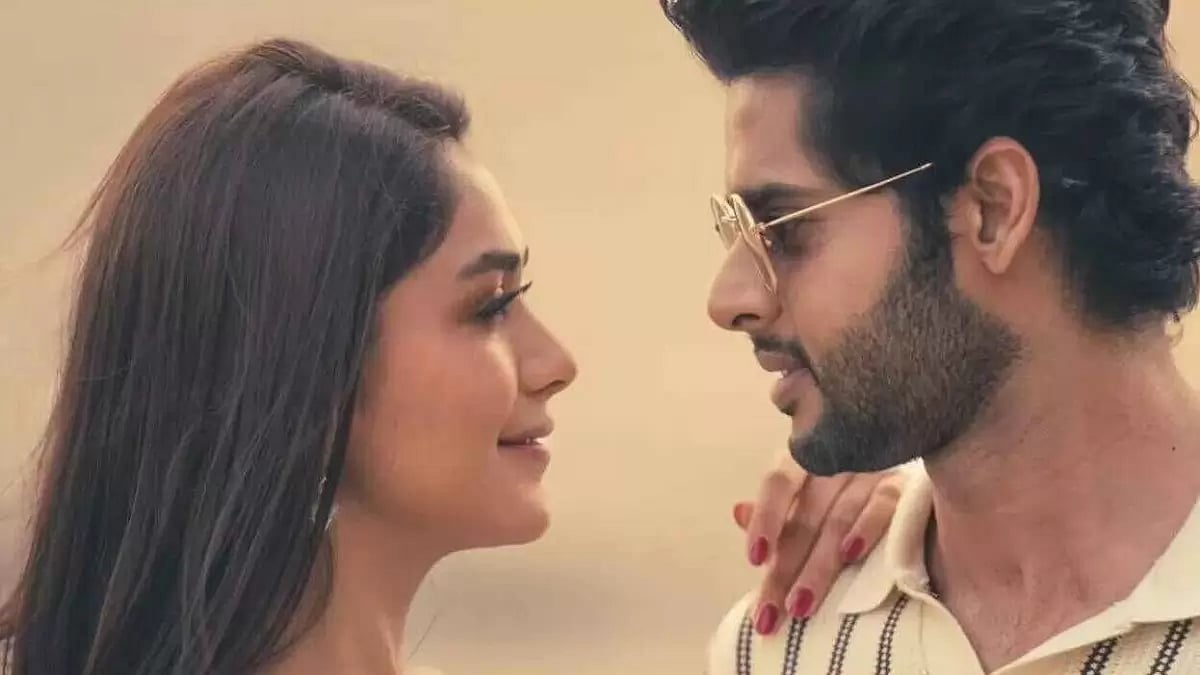 Abhimanyu Dassani and Mrunal