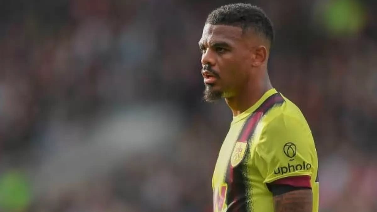 Lyle Foster of Burnley.