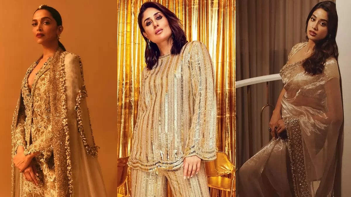 Deepika Padukone, Kareena Kapoor and Jahnvi Kapoor