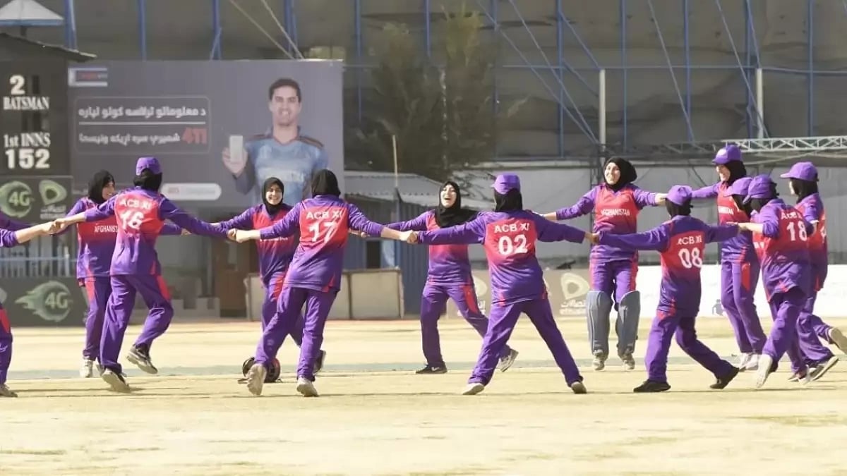 File image of Afghanistan women's cricket team.