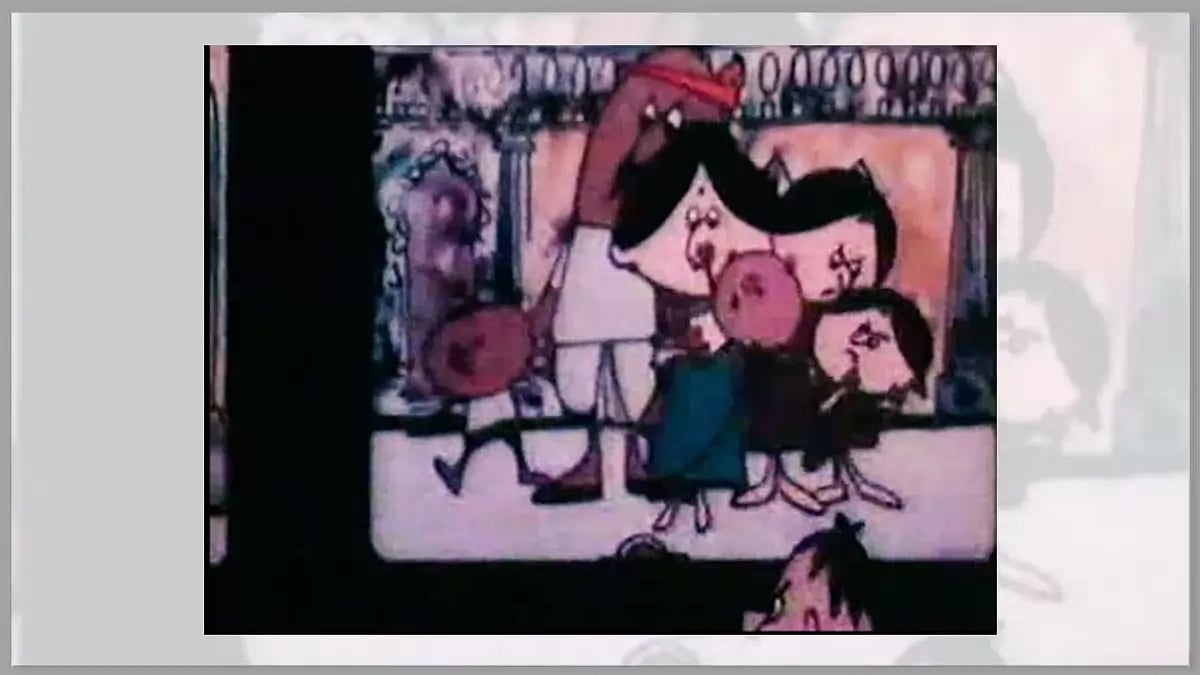 Still from Baap re Baap (1968)