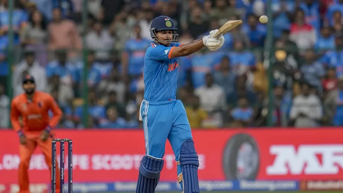 File image of Shreyas Iyer