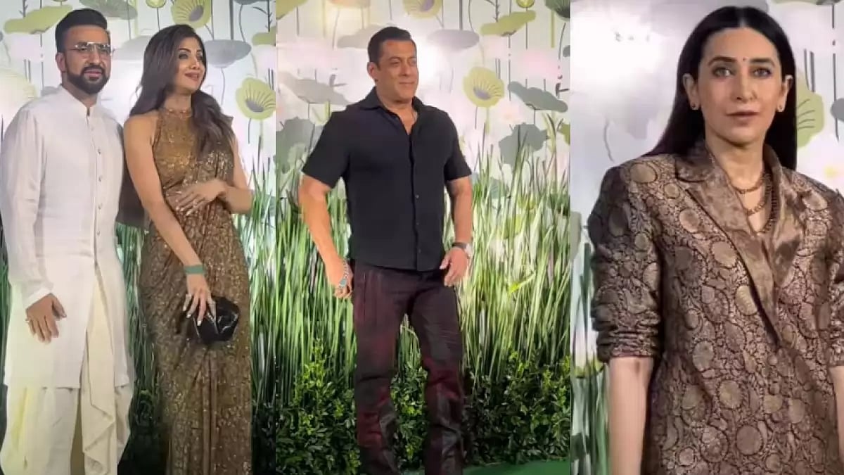 Shilpa Shetty, Salman Khan, Karisma Kapoor