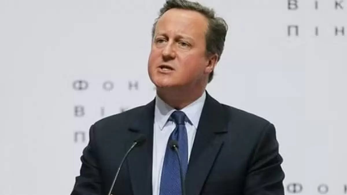 Former UK Prime Minister David Cameron