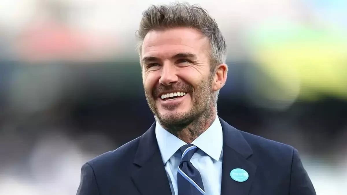 Footballing icon David Beckham