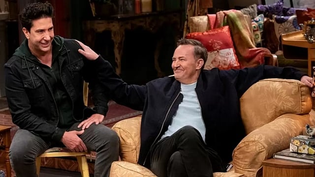 David Schwimmer Shares An Iconic Still From 'Friends' As He Pays Tribute To Matthew Perry: You Had Heart
