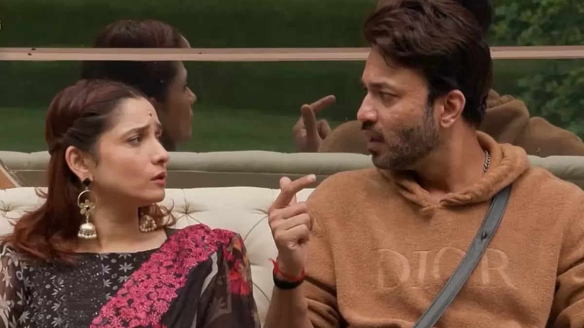 Ankita Lokhande and her husband Vicky Jain on 'Bigg Boss 17'