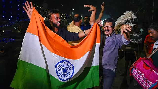 India Vs New Zealand Semi-Final, ICC Cricket World Cup 2023: Fans Celebrate IND's March Into Title Clash - In Pictures