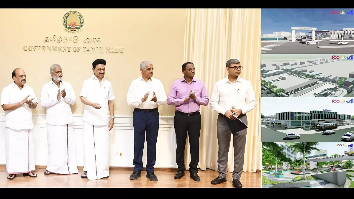 Tamil Nadu CM MK Stalin launches six key projects undertaken by CMDA.
