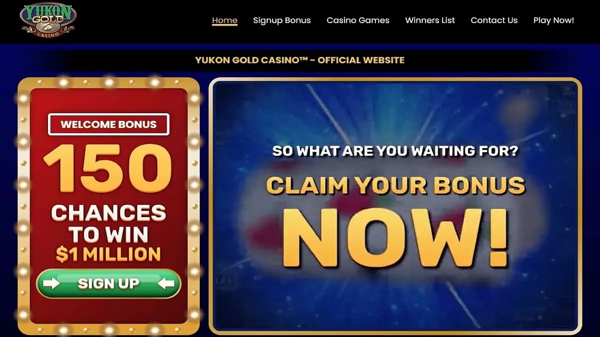 Best 10 Yukon Gold Casino Sister Sites For Canadian Players