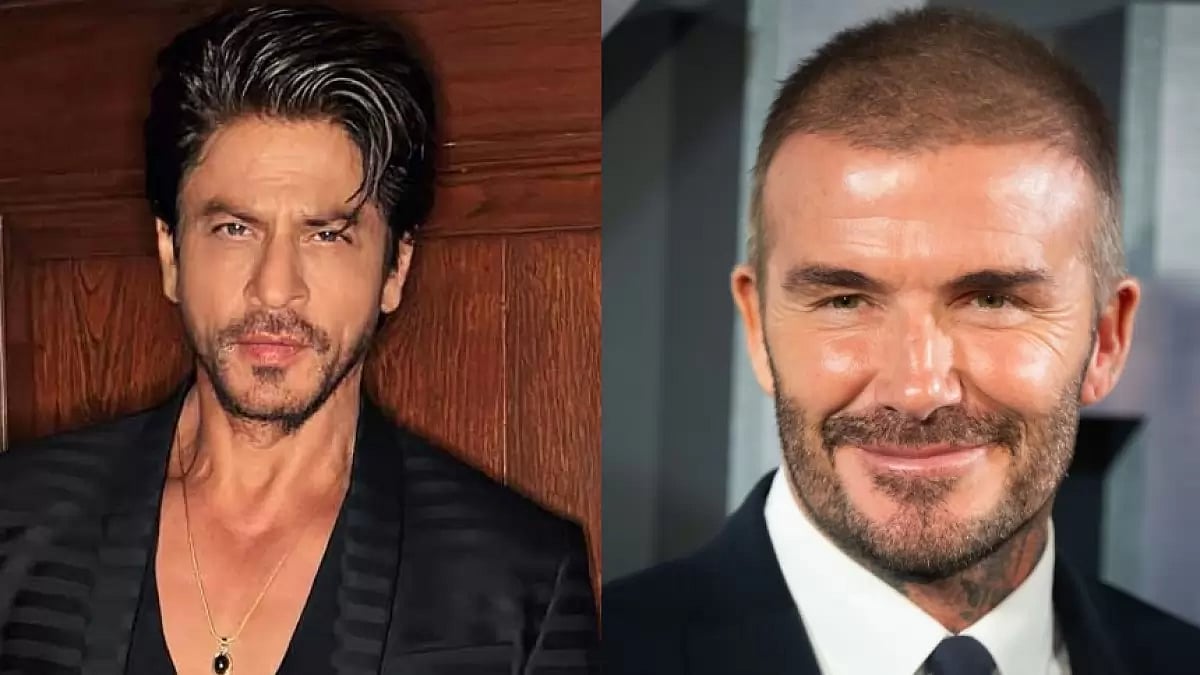 Shah Rukh Khan, David Beckham
