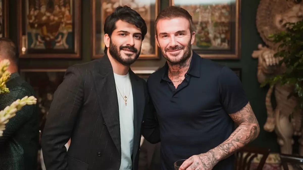 Harsh Varrdhan Kapoor, David Beckham