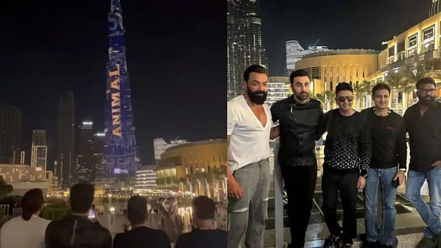 'Animal' Makers Play Special Cut At Burj Khalifa For Fans