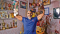 Kukuram, 53, a former bonded labourer-turned-sanitation worker