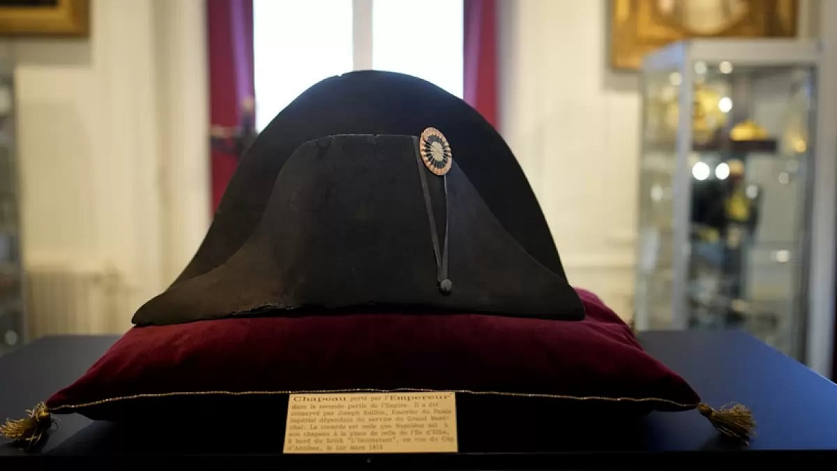 Hats believed to be associated with Napoleon frequently appear at auctions. 
