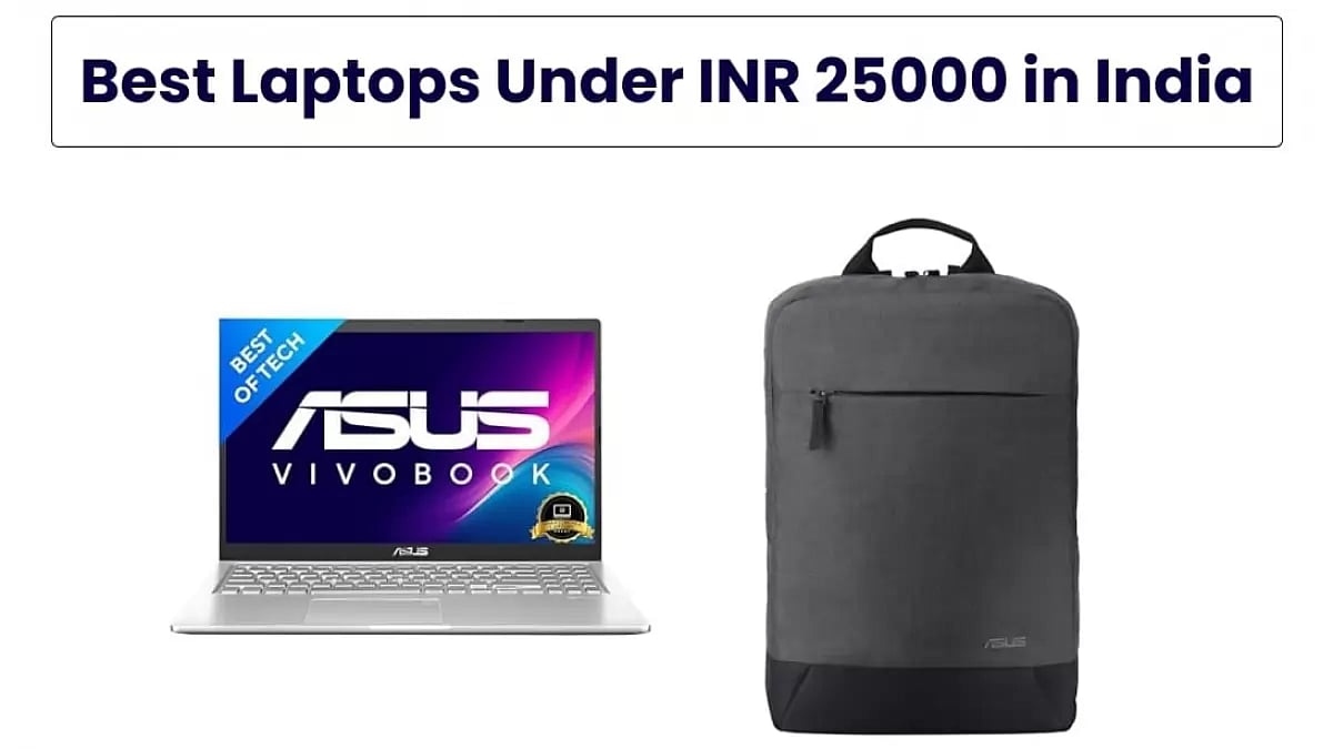 Best Laptops Under INR 25000 in India