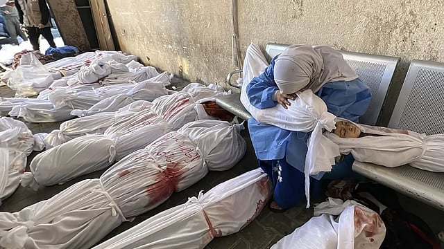 Israel Battles Hamas Near Another Gaza Hospital Sheltering Thousands