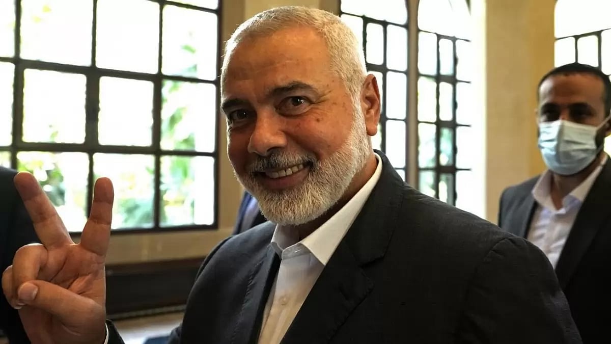 Hamas leader Ismail Haniyeh  - null