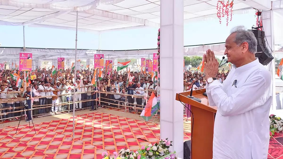 Ashok Gehlot in Rajasthan