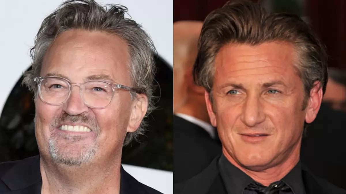 Sean Penn and Matthew Perry