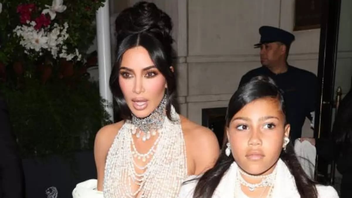 Instagram : Kim Kardashian, North West