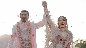 Navdeep Saini and Swati Asthana