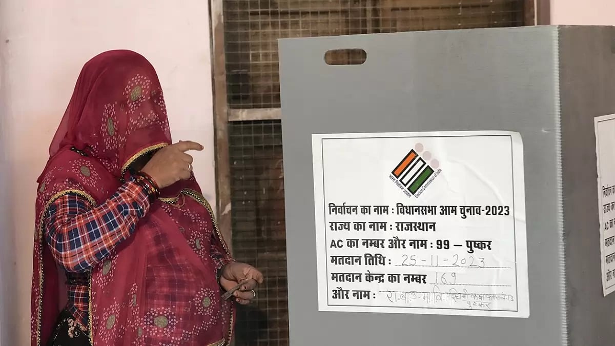 Voting for Rajasthan Assembly Elections