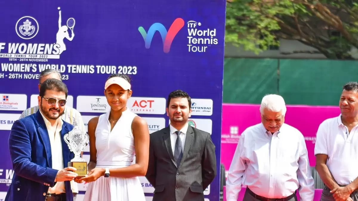Rashmikaa Bhamidipaty won her maiden ITF title