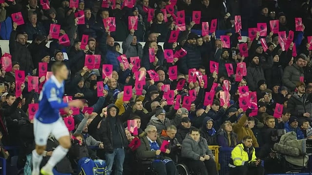 English Premier League 2023-24: Everton Fans March In Protest To Goodison Park Over 10-Points Deduction