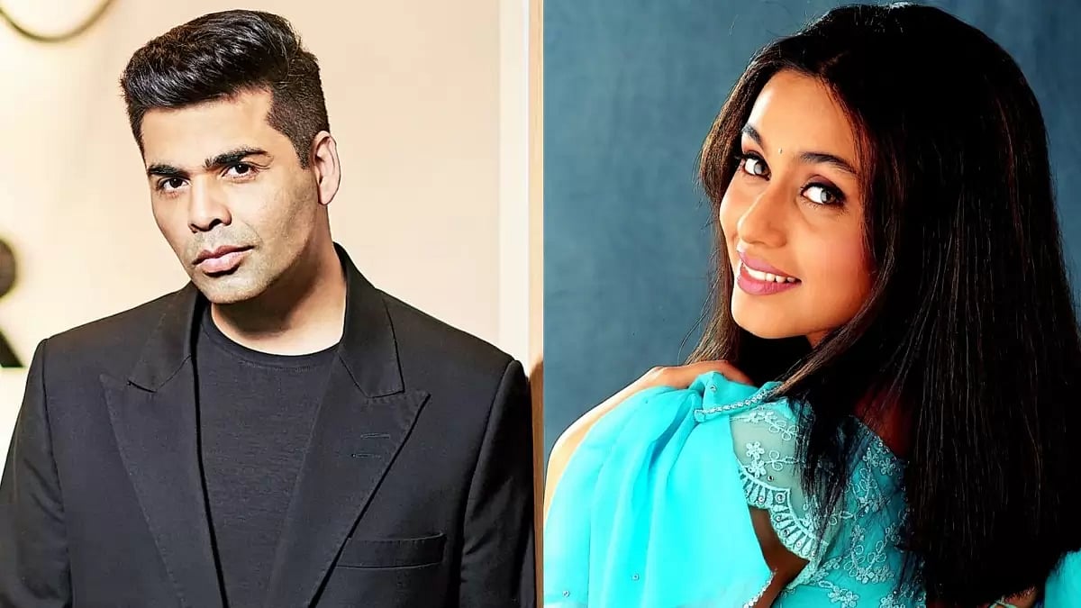Karan Johar and Rani