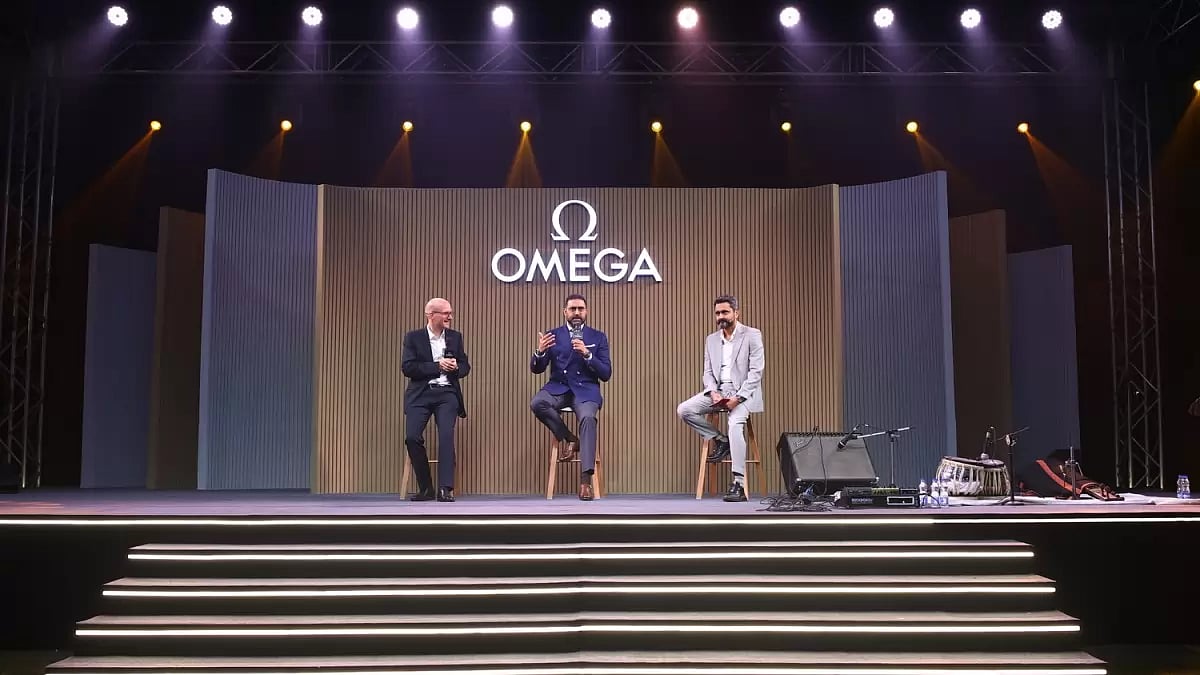 Fredric Nardin, Abhishek Bachchan and Sumit Sharma