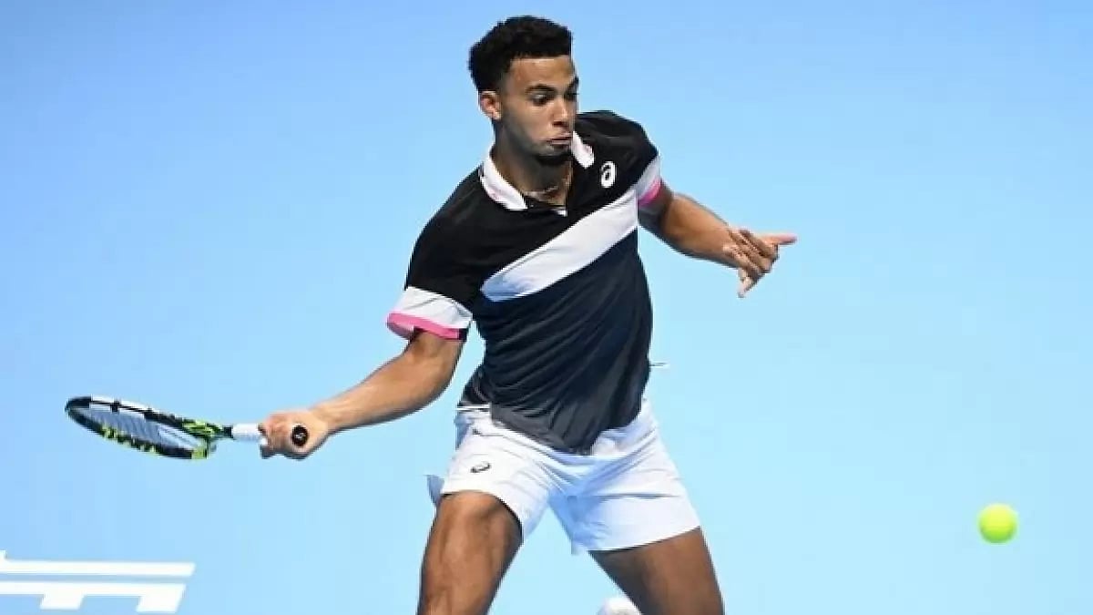 Arthur Fils in the Next Gen ATP Finals 2023